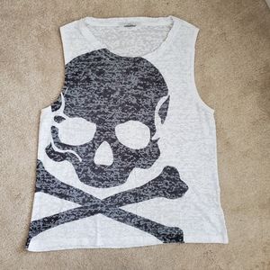 Soulcycle Skull Tank